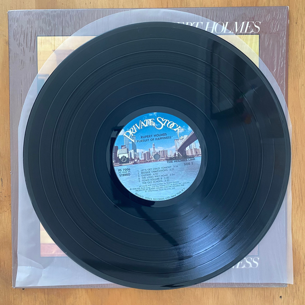 Rupert Holmes<br>Pursuit Of Happiness 1978 <br>Private Stock – PS 7006
