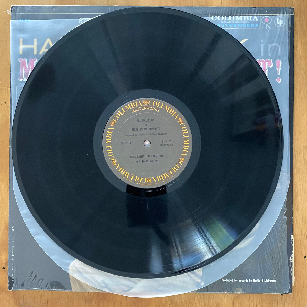 Hal Holbrook<br>Mark Twain Tonight 1970 <br>Columbia Masterworks – OS 2019