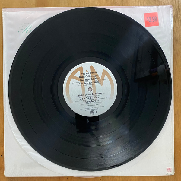 Rita Coolidge<br>Love Me Again 1978 <br>A&M Records – SP-4699