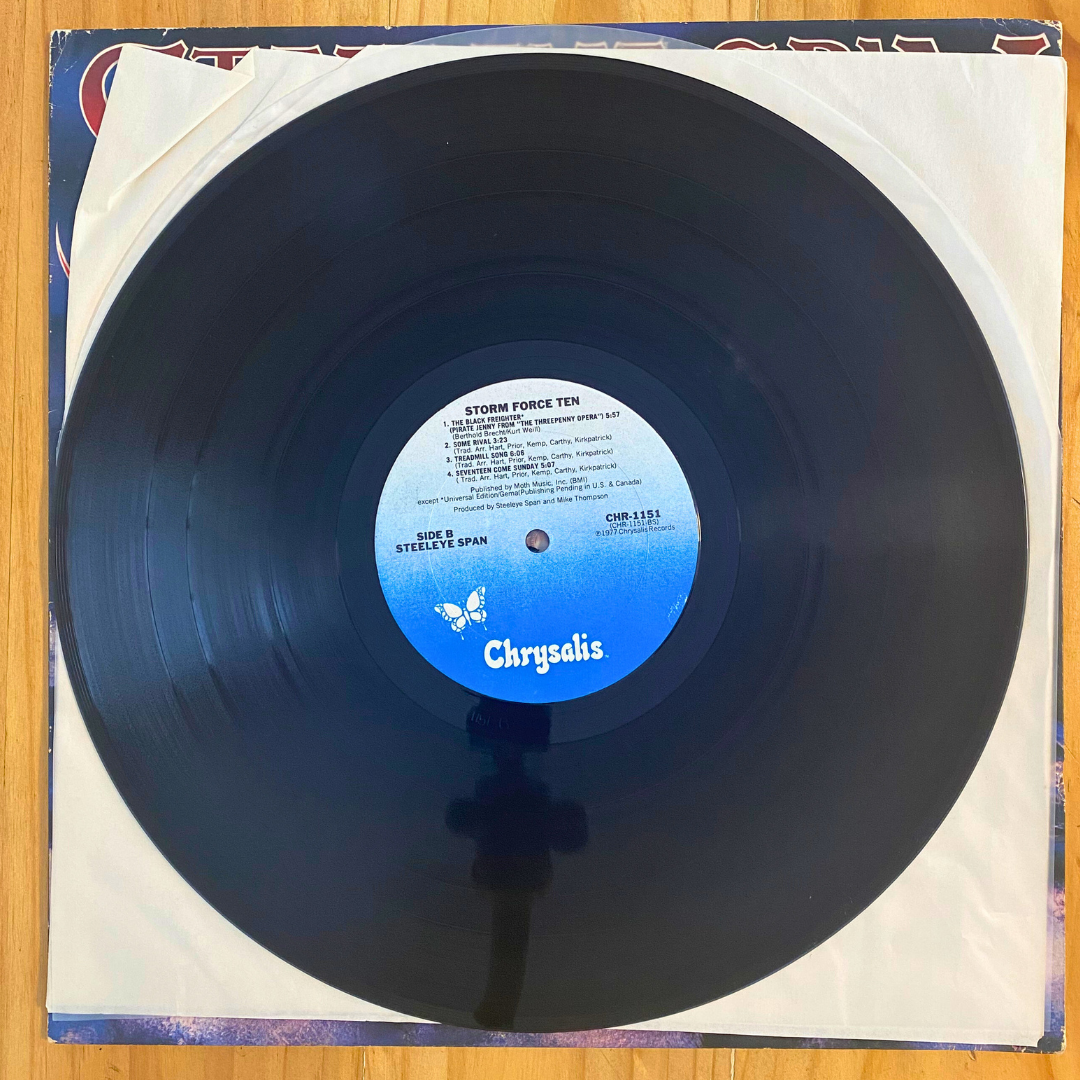 Steeleye Span <br> Storm Force Ten 1977 <br> Chrysalis – CHR 1151