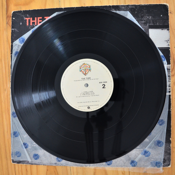 The Time  <br>  The Time 1981  <br>  Warner Bros. Records – BSK 3598