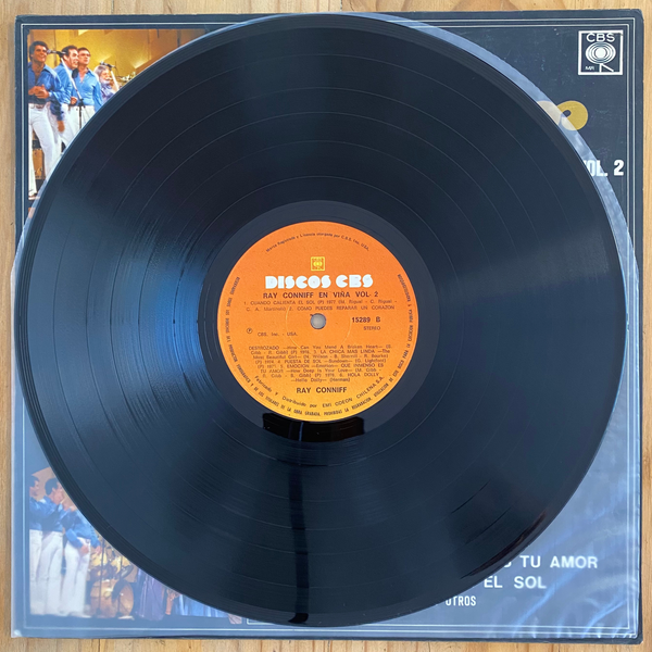 Ray Conniff<br> En Viña Vol. 2 1977 <br> CBS – 15289