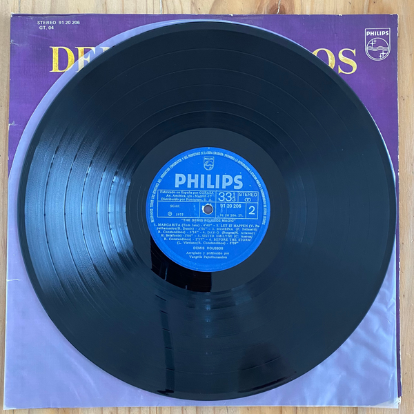 Demis Roussos<br> The Demis Roussos Magic 1977 <br> Philips – 9120 206