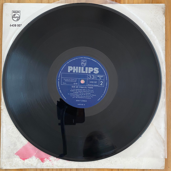 Beat Combo<br> Que Me Coma El Tigre 1970 <br> Philips – 6458 007