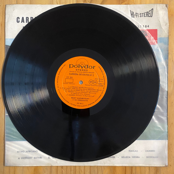 Bert Kaempfert Y Su Orquesta<br>Carrera De Exitos N.° 2 1976 <br>Polydor – LPHM-46384