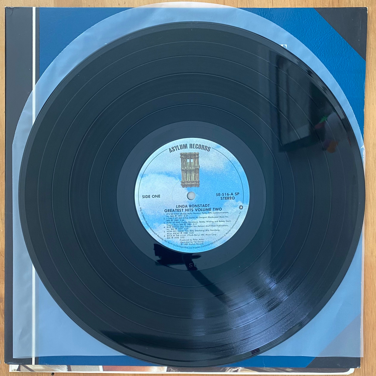 Linda Ronstadt<br>Greatest Hits Volume Two 1980<br>Asylum Records – 5E-516