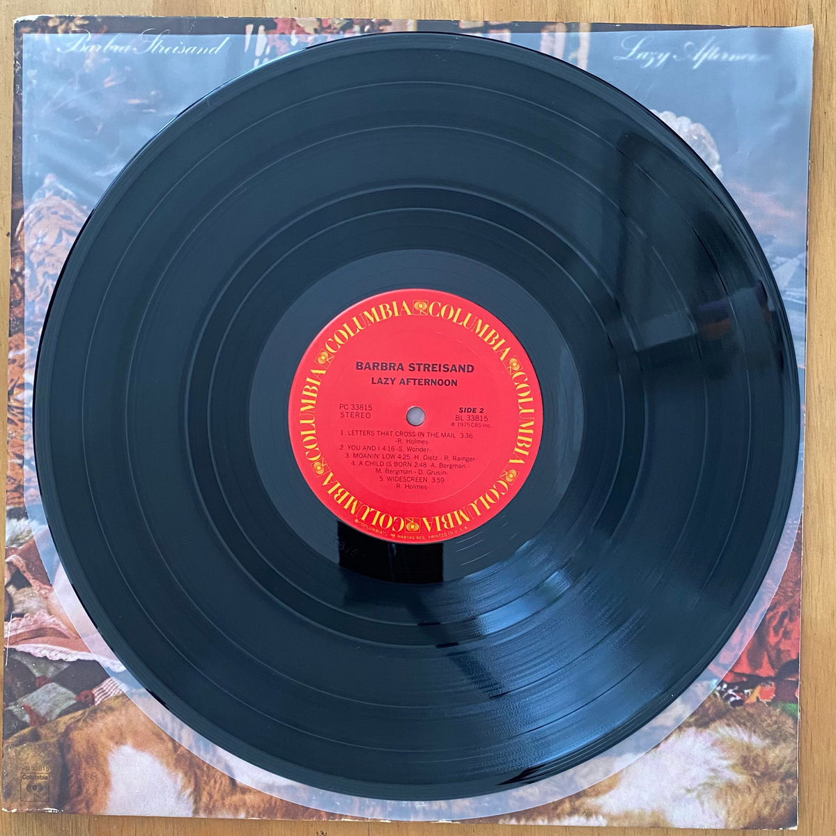 Barbra Streisand<br>Lazy Afternoon 1975 <br>Columbia – PC 33815