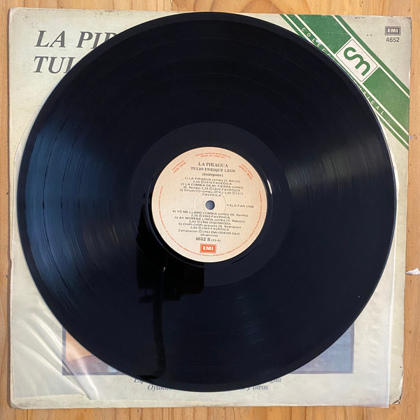 Tulio Enrique Leon<br> La Piragua 1983<br> EMI – 4652