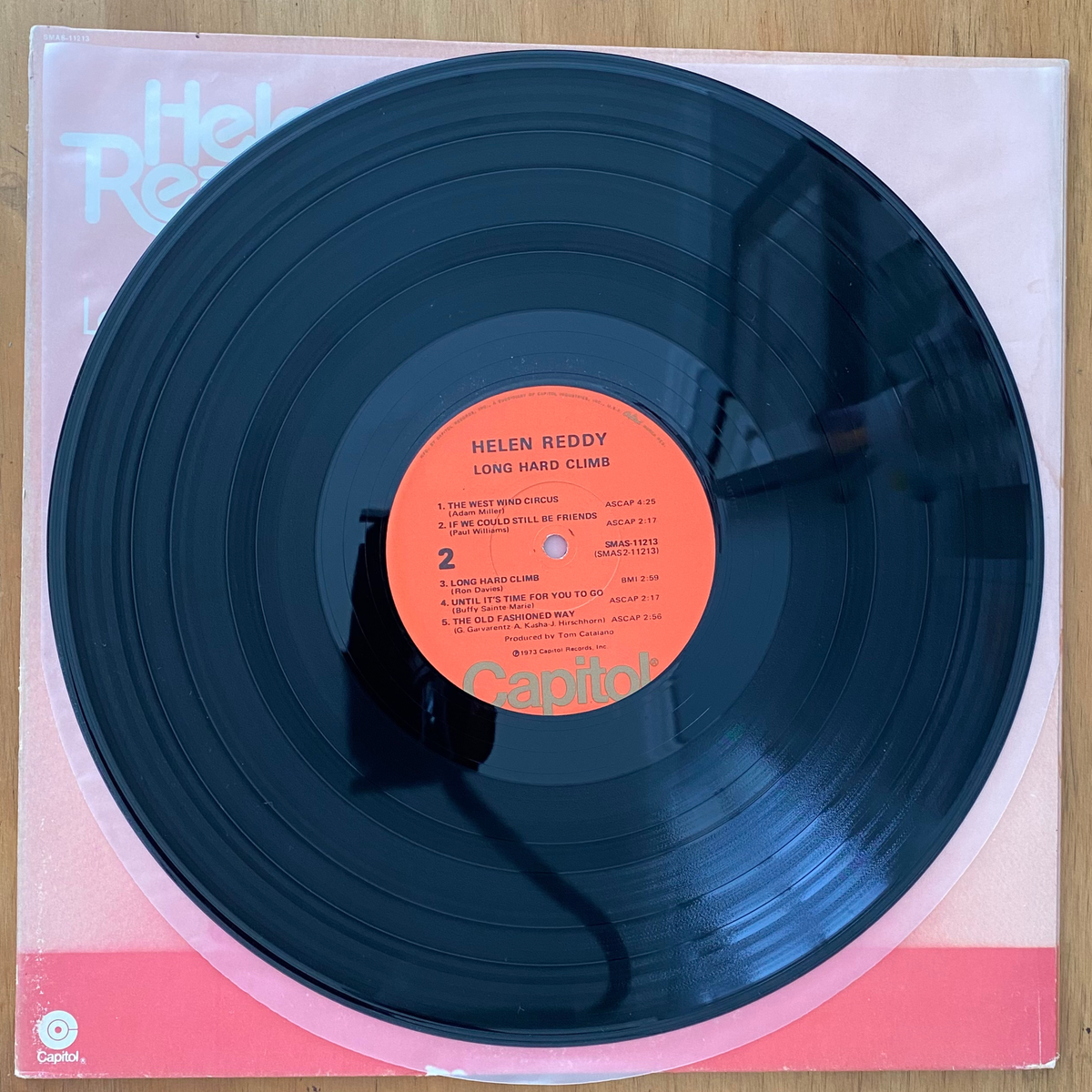 Helen Reddy<br>Long Hard Climb 1973<br>Capitol Records – SMAS-11213