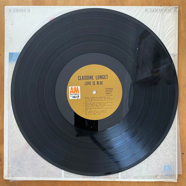 Claudine Longet<br>Love Is Blue<br>A&M Records – SP 4142
