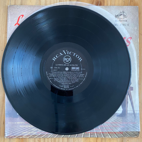 Los Satelites <br> La Fiesta De Los Satelites 1966 <br> RCA Victor – CML-2391-X