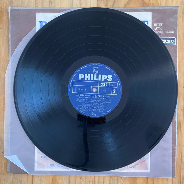Paul Mauriat Y Su Orquesta<br> La Gran Orquesta De Paul Mauriat 1970 <br> Philips – LP-30024