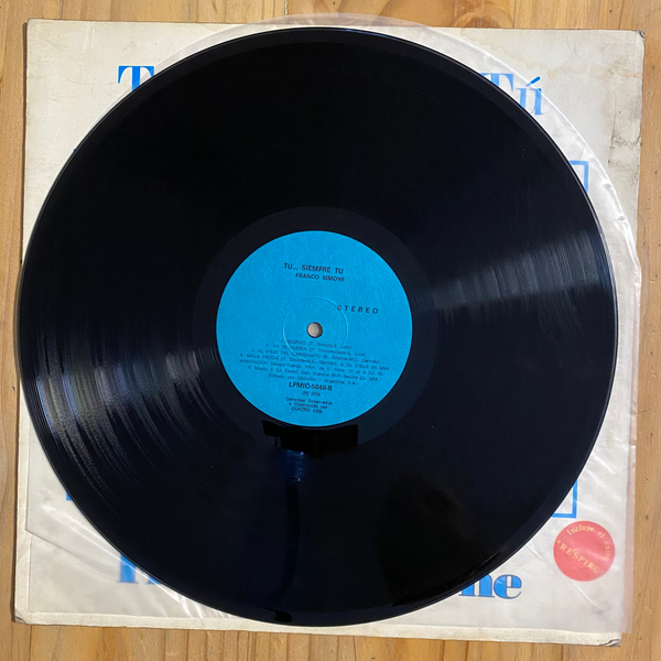 Franco Simone<br> Tú... Siempre Tú 1978 <br> Micron – LPMIC-5048
