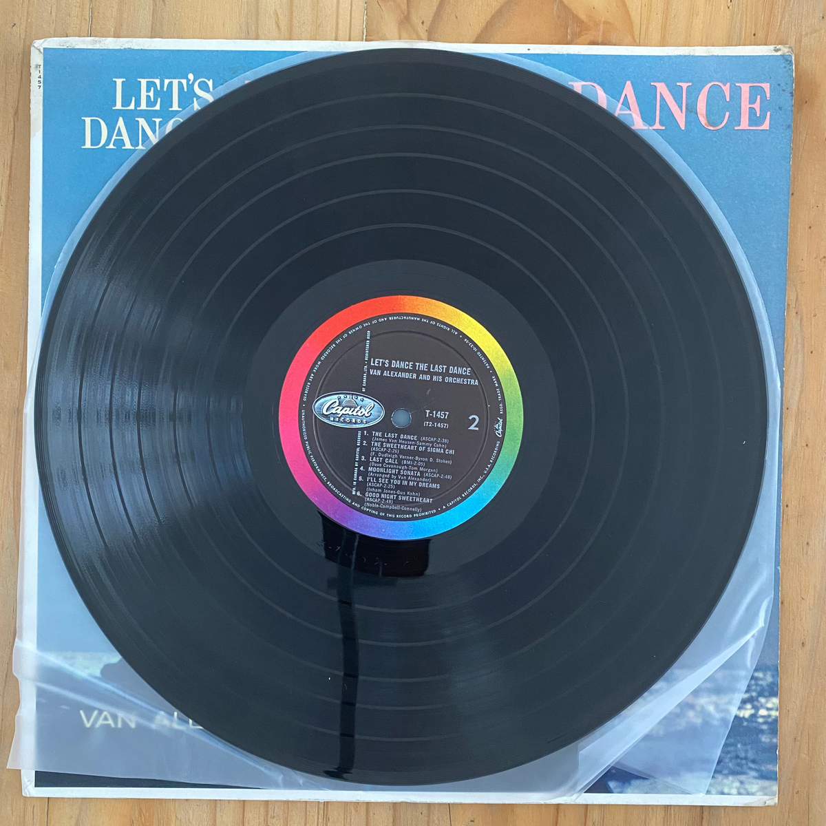 Van Alexander And His Orchestra<br>Let's Dance The Last Dance 1960 <br>Capitol Records – T1457