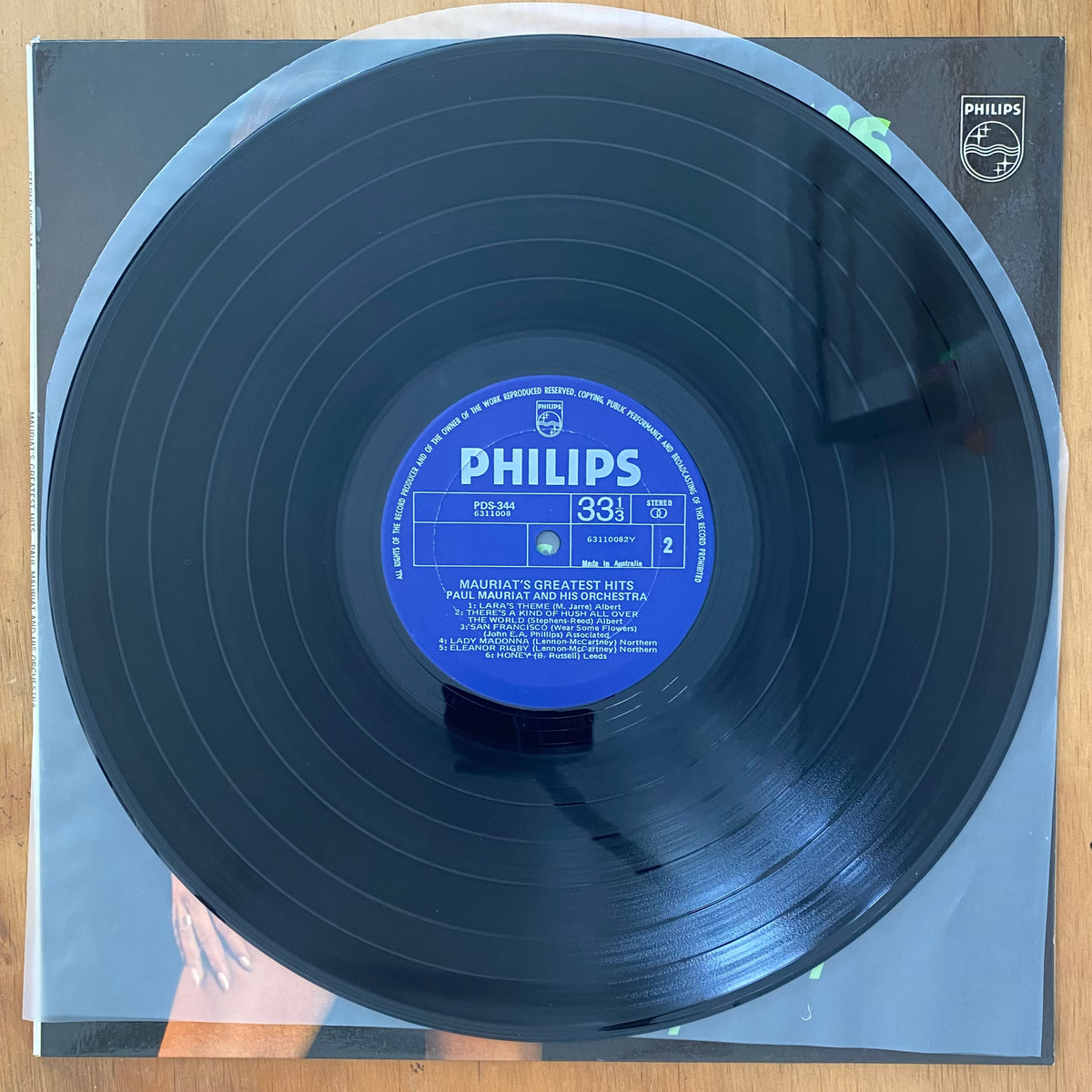 Paul Mauriat And His Orchestra<br> Mauriat's Greatest Hits<br> Philips – PDS 344