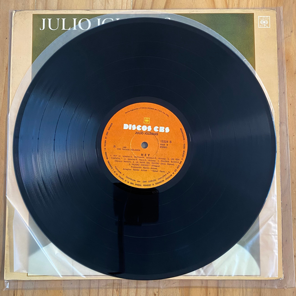 Julio Iglesias<br> Hey! 1980<br> CBS – 15324