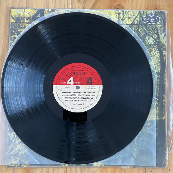 Beethoven, Henry Lewis, Royal Philharmonic Orchestra <br> "Pastoral" (Symphony No. 6 In F Major Op. 68) 1975 <br> London Records – SLLC 38664