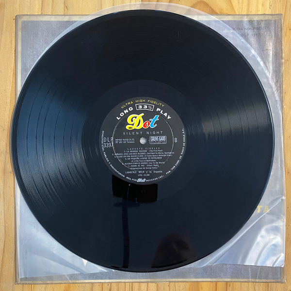 Lawrence Welk<br>Silent Night<br>Dot Records – DLP 3397