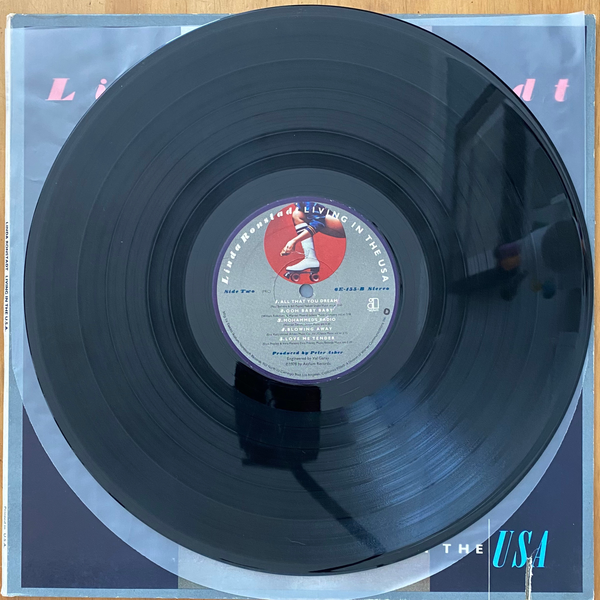 Linda Ronstadt<br>Living In The USA 1978 <br>Asylum Records – 6E-155