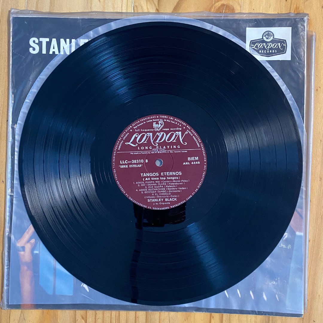 Stanley Black & His Orchestra <br> Tangos Eternos <br> London Records – ARL 4448