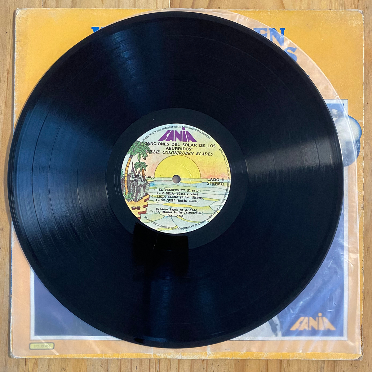 Willie Colón / Rubén Blades<br> Canciones Del Solar De Los Aburridos 1981 <br> Fania Records – LPS-99.466