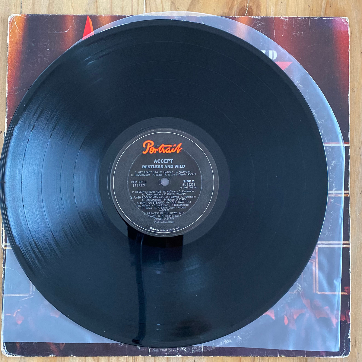 Accept<br> Restless & Wild 1983<br> Portrait – BFR 39213