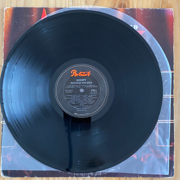 Accept<br> Restless & Wild 1983<br> Portrait – BFR 39213