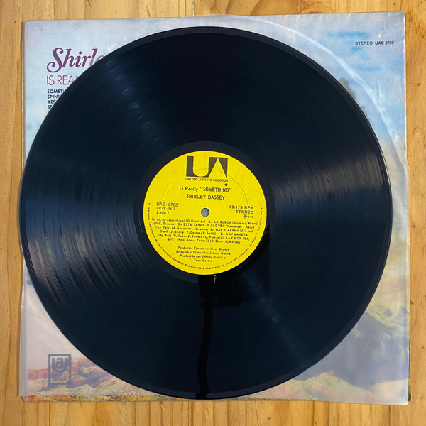 Shirley Bassey <br> Is Really "Something" <br> United Artists Records – UAS-6765