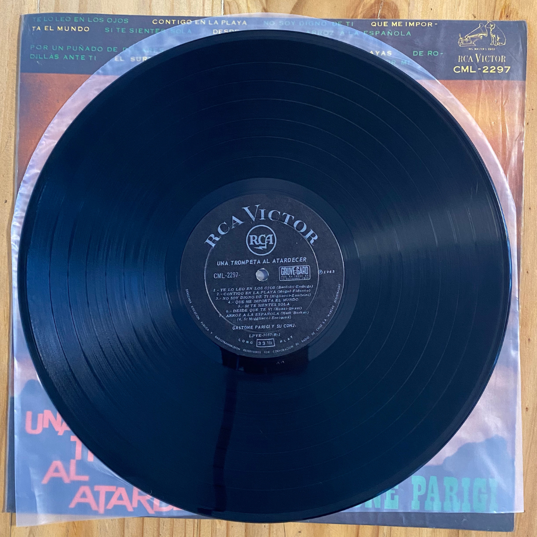 Gastone Parigi <br> Una Trompeta Al Atardecer <br> RCA Victor – CML-2297