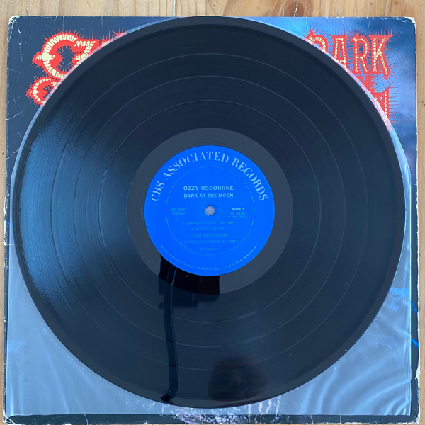 Ozzy Osbourne<br> Bark At The Moon 1983<br> CBS Associated Records – QZ 38987
