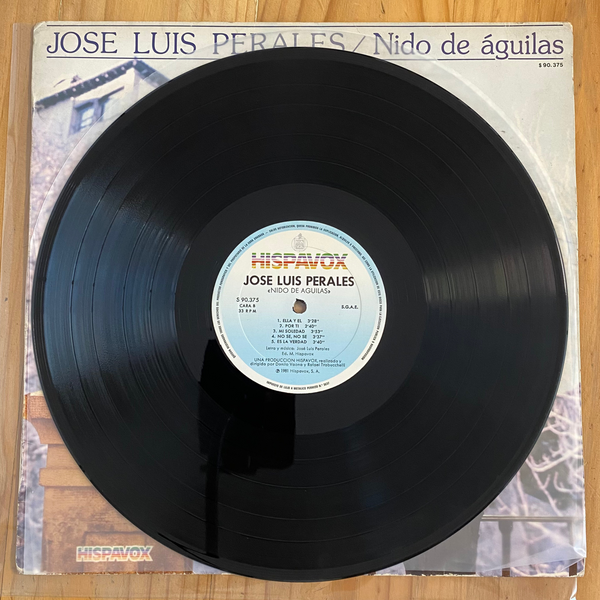 José Luis Perales<br> Nido De Águilas<br> Hispavox – S 90.375