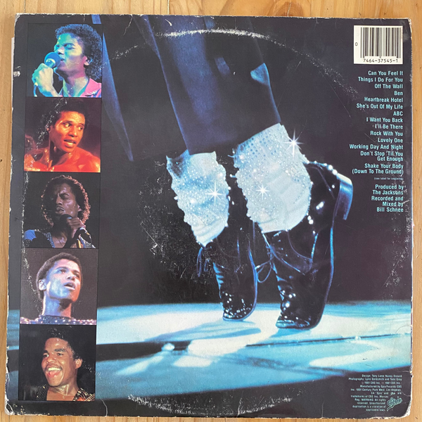 The Jacksons<br> Live 1981 <br> Epic – KE2 37545