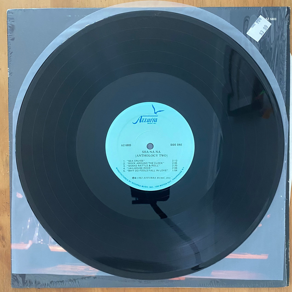 Sha Na Na<br>Anthology II 1983 <br>Azzurra Music – AZ 5803