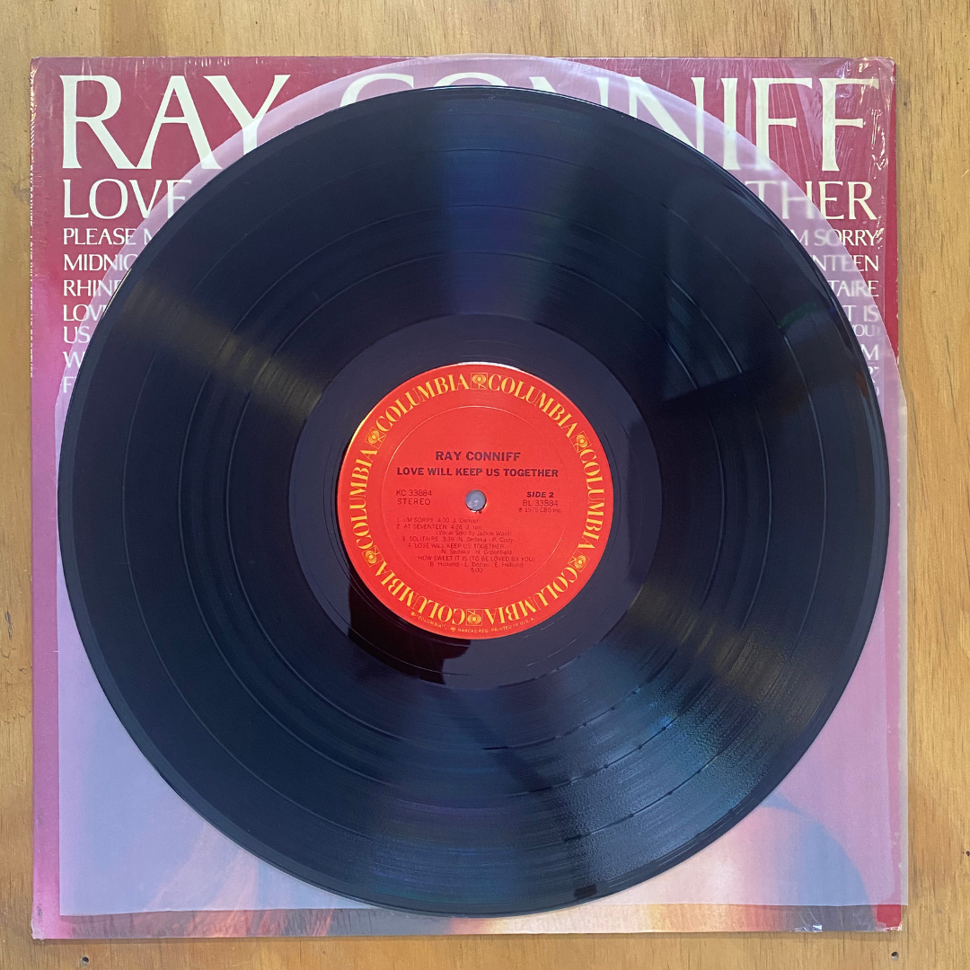 Ray Conniff<br> Love Will Keep Us Together 1975 <br> Columbia – KC 33884