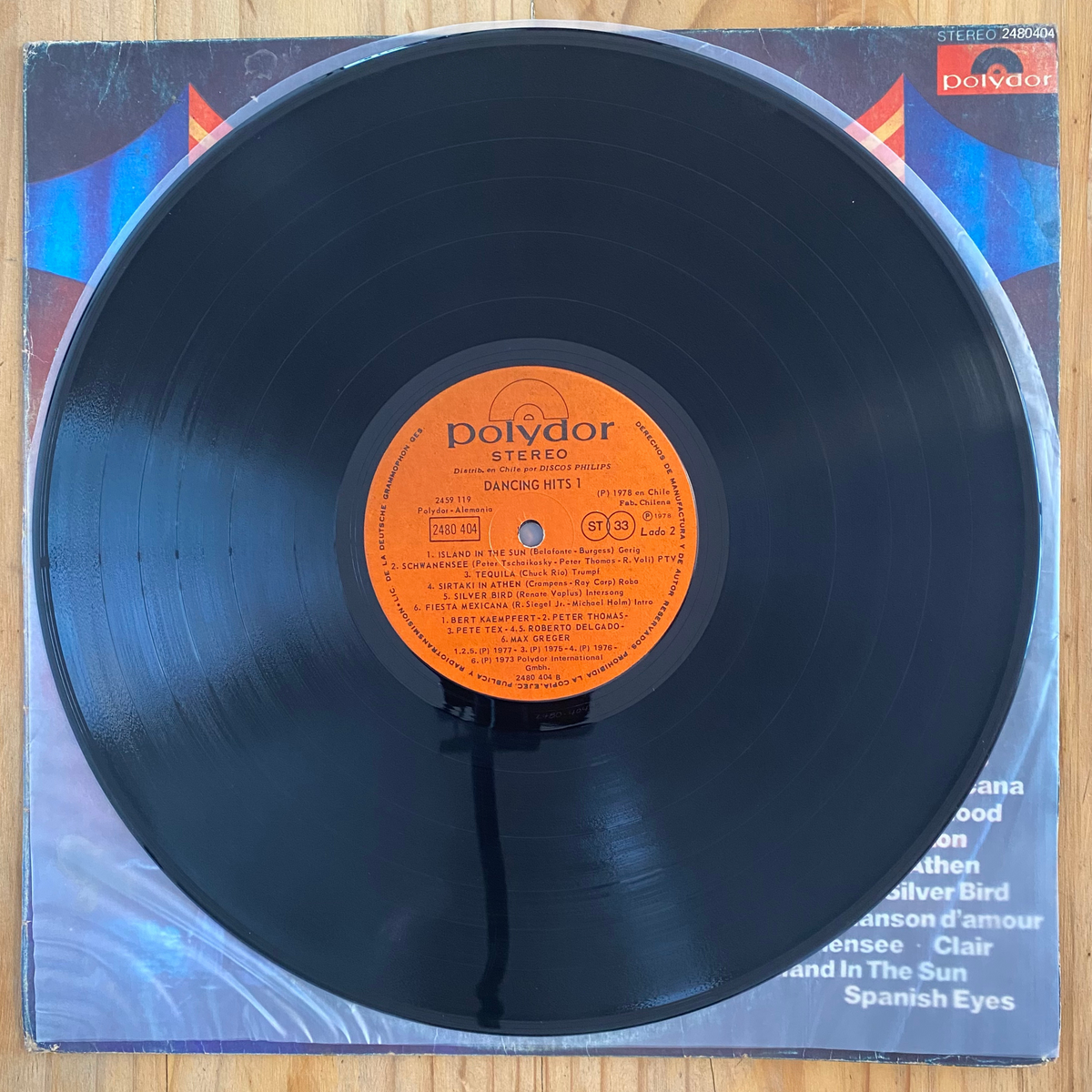 Various<br> Dancing Hits 1 1978 <br> Polydor – 2459 119