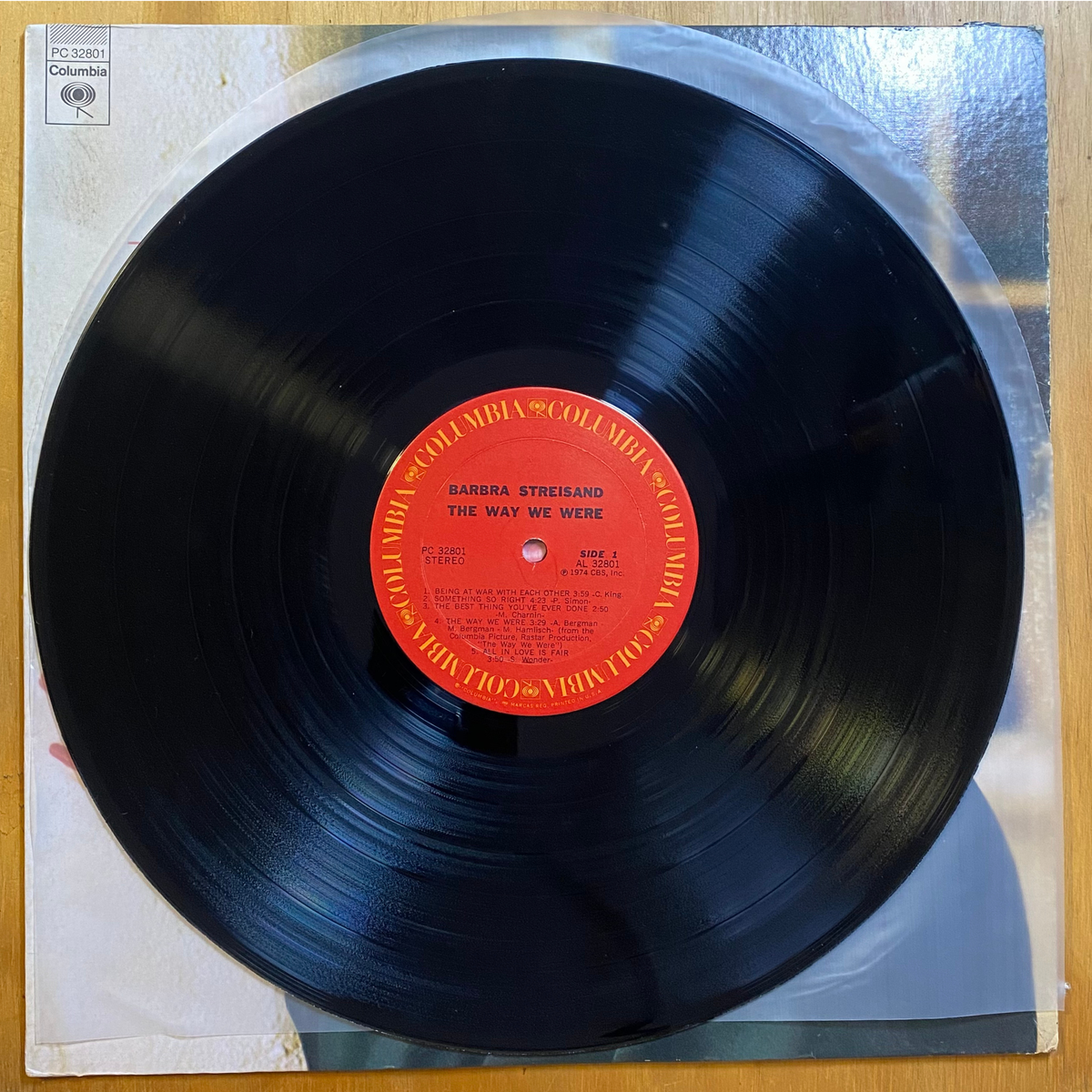 Barbra Streisand<br>The Way We Were 1974 <br>Columbia – PC 32801