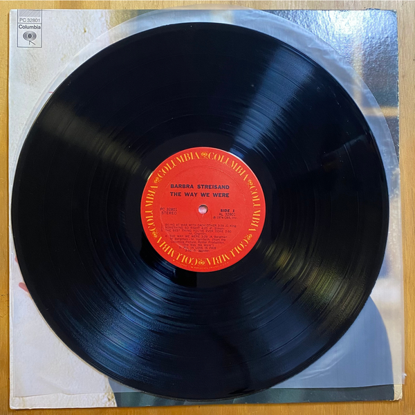 Barbra Streisand<br>The Way We Were 1974 <br>Columbia – PC 32801