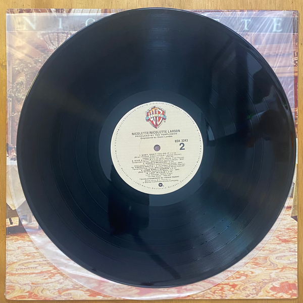 Nicolette Larson<br> Nicolette 1978 <br> Warner Bros. Records – BSK 3243