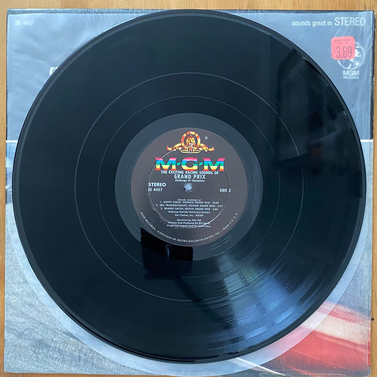 No Artist<br>The Exciting Racing Sounds Of Grand Prix 1967 <br>MGM Records – SE-4457