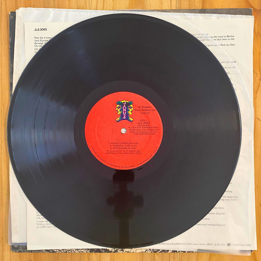 Al Stewart <br> Past, Present And Future 1976 <br> Janus Records – JLS 3063