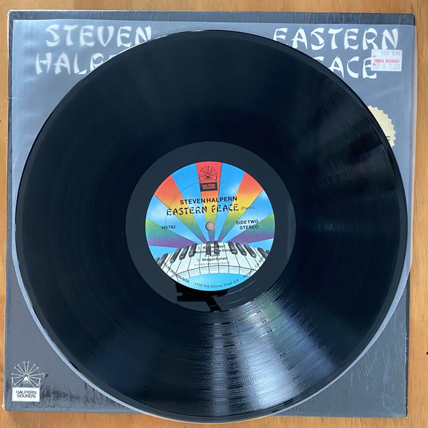 Steven Halpern<br>Eastern Peace 1982<br>Halpern Sounds – HS 782