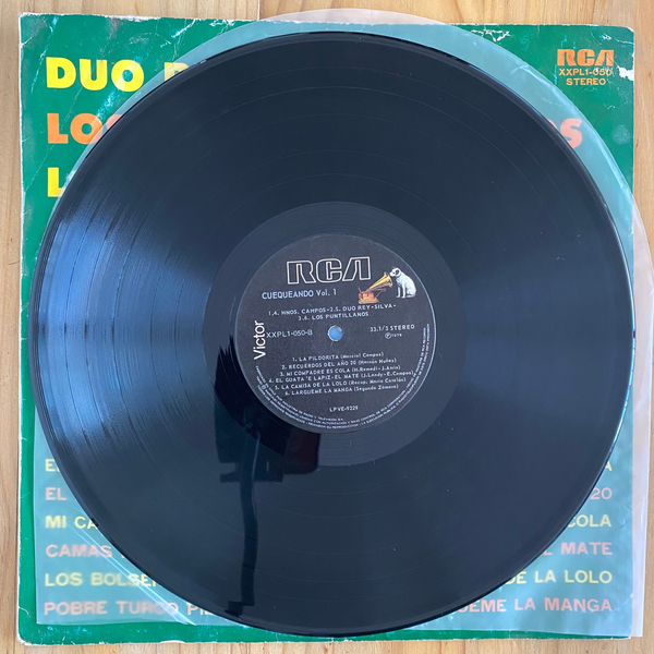 Duo Rey-Silva / Los Hermanos Campos / Los Puntillanos<br>Cuequeando Vol.1 1978<br>RCA – XXPL1-050