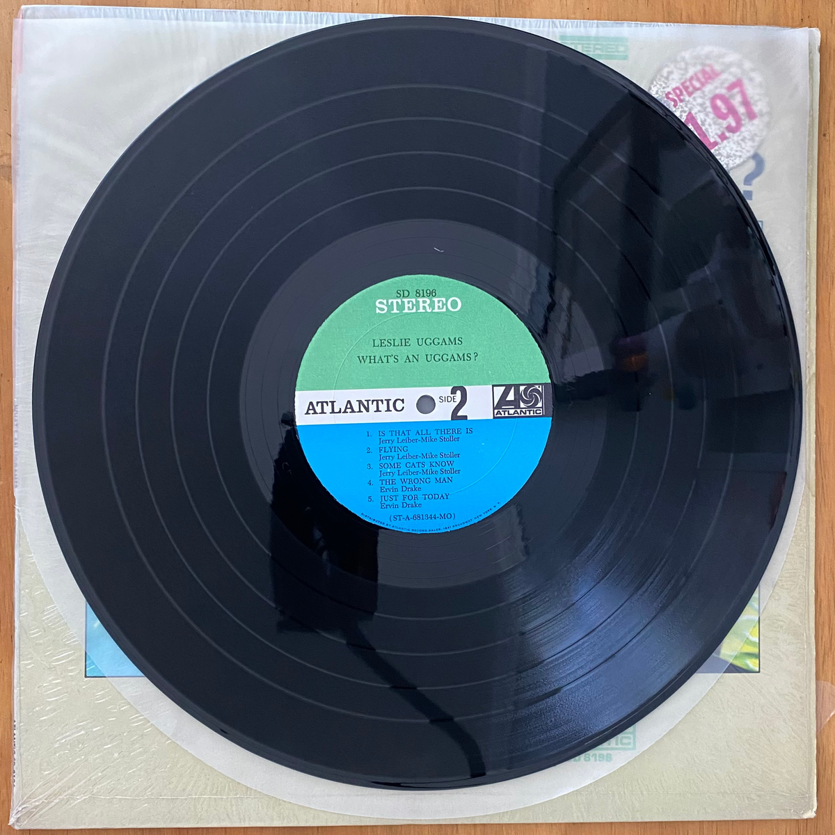 Leslie Uggams<br>What's An Uggams? 1968 <br>Atlantic – SD 8196