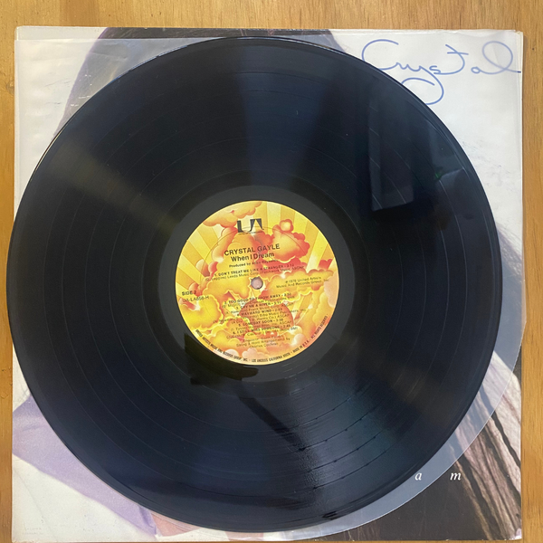 Crystal Gayle<br> When I Dream 1978 <br> United Artists Records – UA-LA858-H