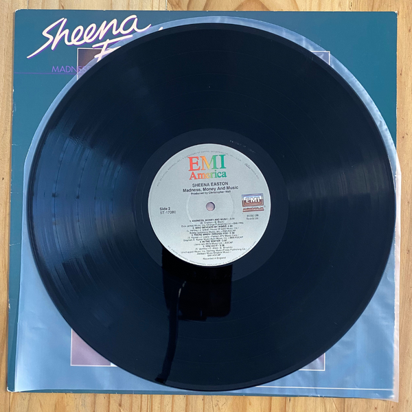 Sheena Easton <br> Madness, Money And Music 1982 <br> EMI America – ST-17080