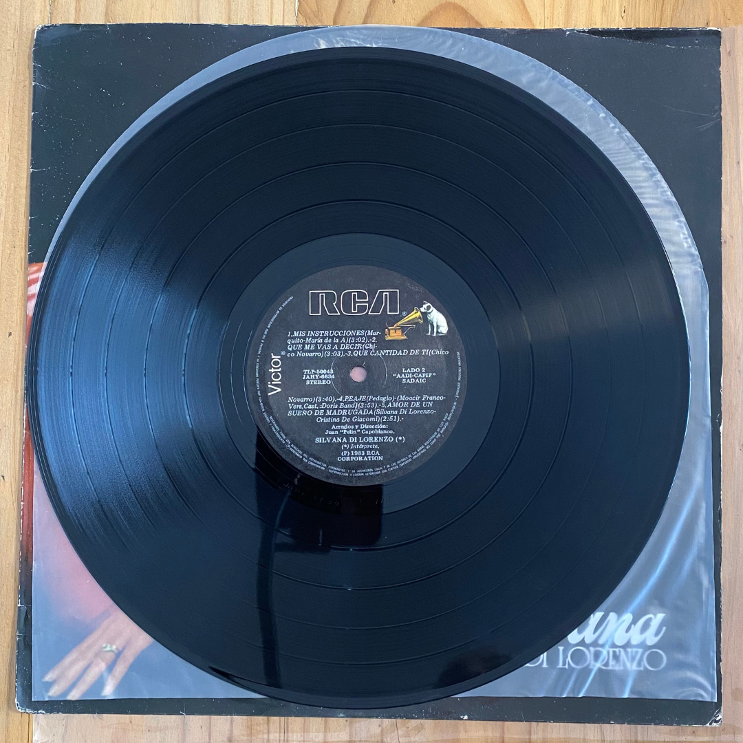 Silvana Di Lorenzo<br> Silvana Di Lorenzo 1983<br> RCA Victor – TLP-50043