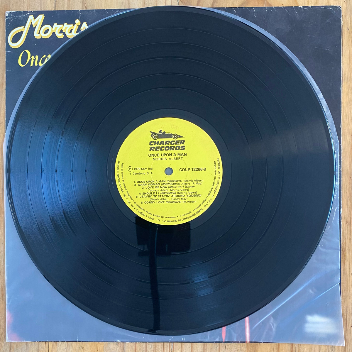Morris Albert<br> Once Upon A Man 1979<br> Charger Records – COLP-12266