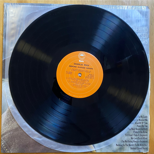 Charlie Rich<br>Behind Closed Doors 1973<br>Epic – KE 32247