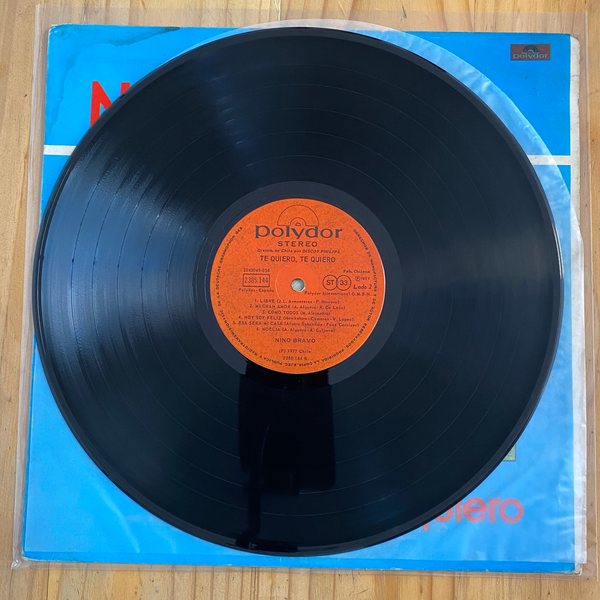 Nino Bravo<br> Te Quiero, Te Quiero 1977<br> Polydor – 2385 144