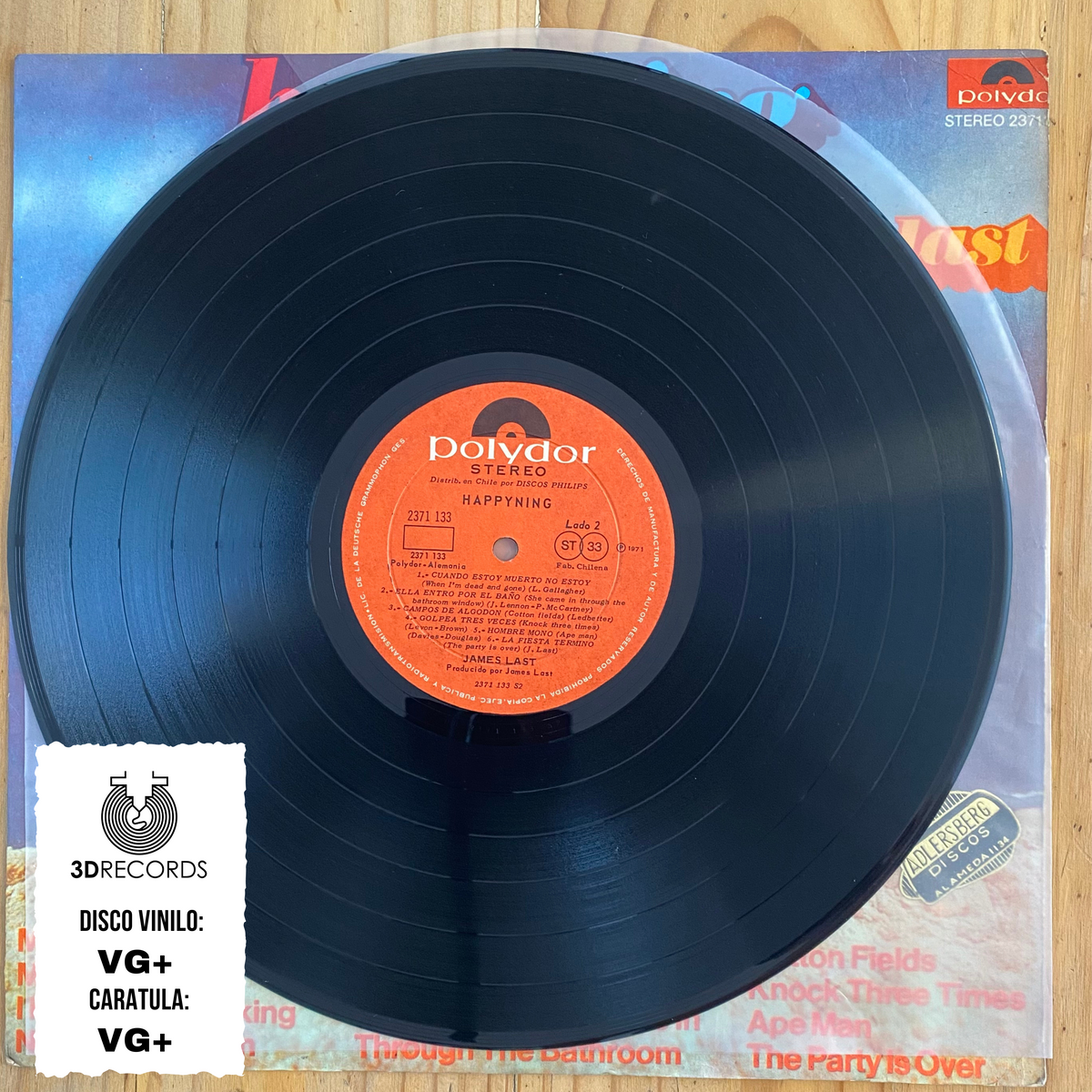 James Last<br>Happyning 1971<br>Polydor – 2371 133